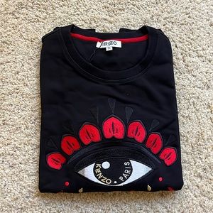 KENZO sweater black size XL runs small